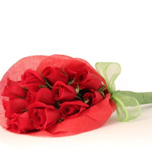 Ramillete Rosas Rojas X 12