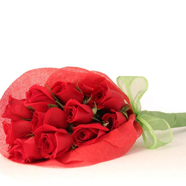 Ramillete Rosas Rojas X 12