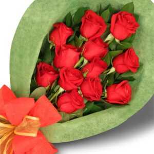 Ramillete Rosas Rojas X 12