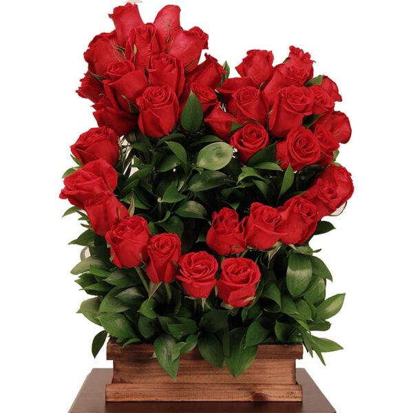 Ramo Abrazo Rosas Rojas X 36